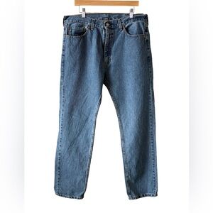 Levi’s 505 Jeans W38 L34 Regular Fit Straight Leg Light Wash Classic Denim